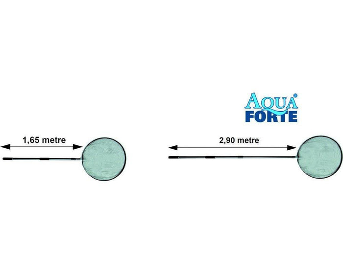 AquaForte 60cm Dia Net with 1.6mtr - 3mtr Telescopic handle
