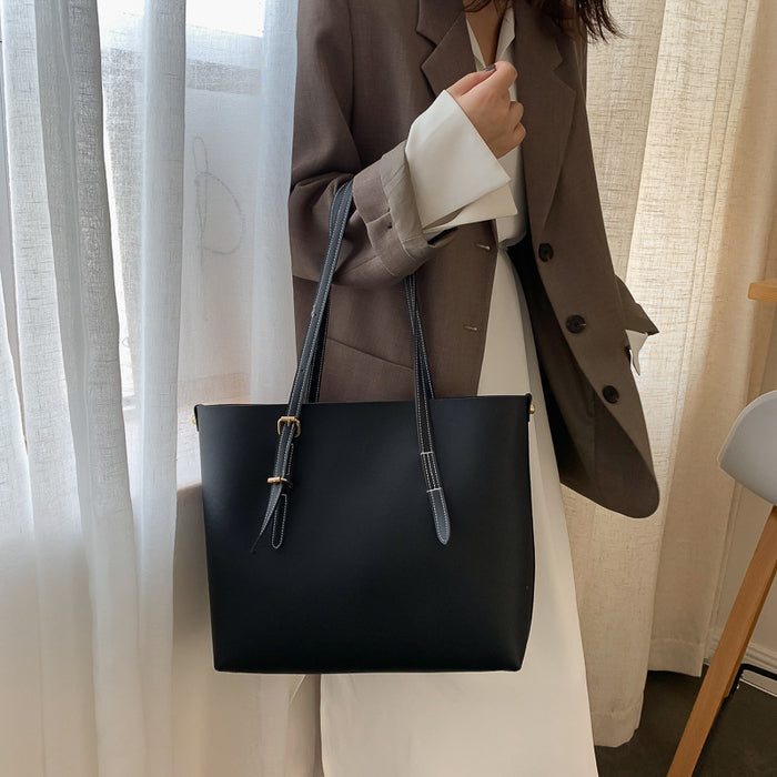 CL1288 - Classic Tote Black Women's Bag