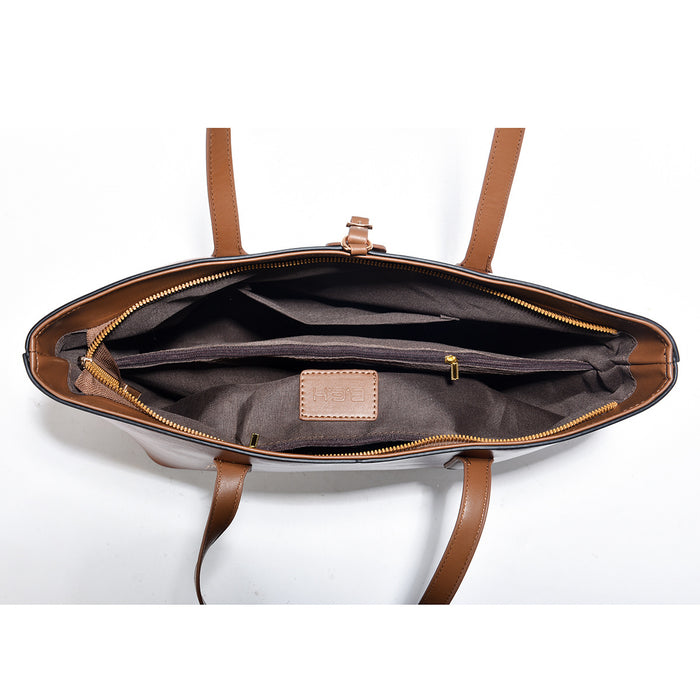 H1853 - Korean Fashion Tote Large Handbag
