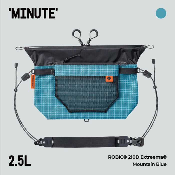 2.5L / Robic N210D UHMWPE(Extreema) X-GRID R/S WR PU / Mountain Blue