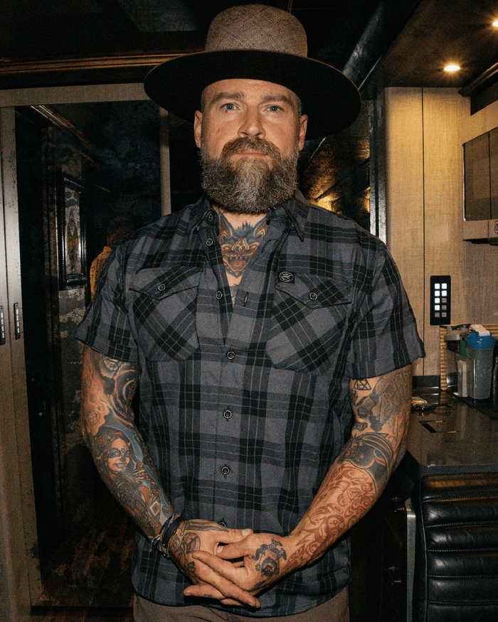 Men's Zac Brown Band Short Sleeve Flannel - Dixxon Flannel Co.