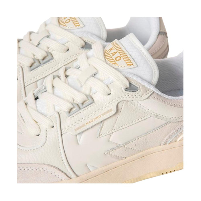 Zapatilla Kaotiko Women Boston Piping Off White