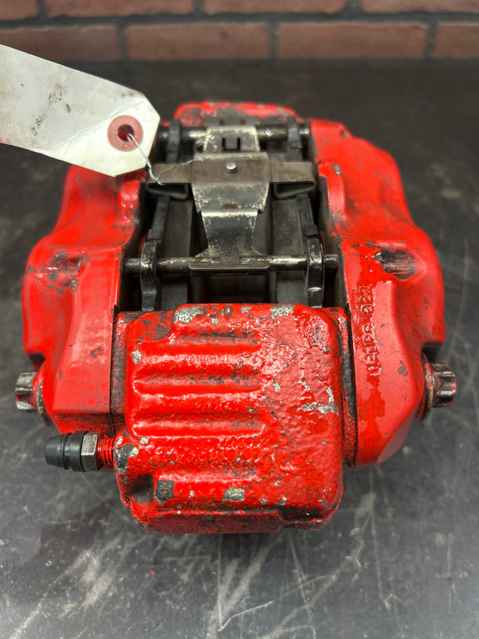 05-23 CHALLENGER CHARGER 300 SRT8 BREMBO BRAKE CALIPER FRONT DRIVER LEFT RED