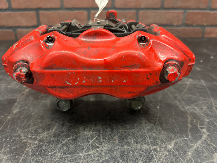05-23 CHALLENGER CHARGER 300 SRT8 BREMBO BRAKE CALIPER FRONT DRIVER LEFT RED