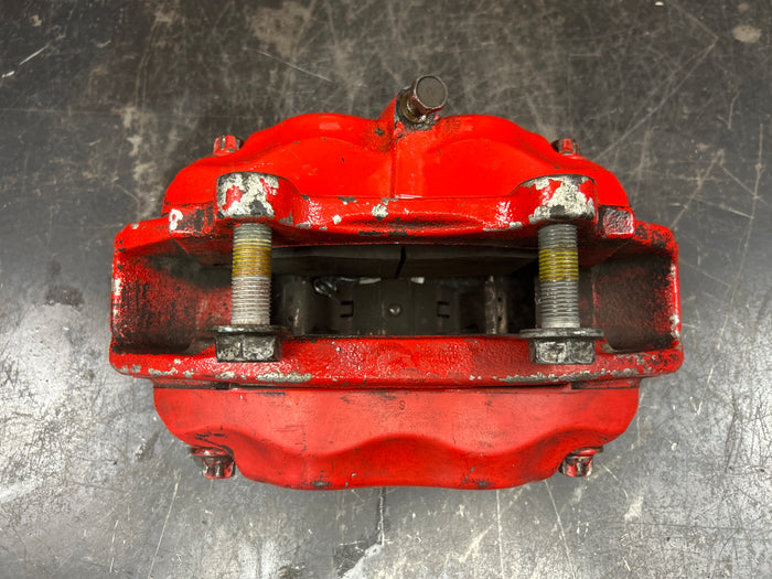 05-23 CHALLENGER CHARGER 300 SRT8 BREMBO BRAKE CALIPER FRONT DRIVER LEFT RED