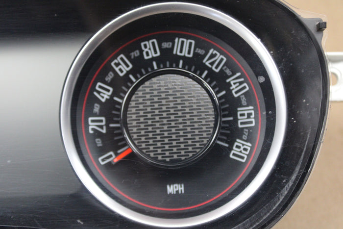 16 Challenger Scat Pack Gauge Cluster Speedometer 180mph w/ Bezel 68281040AC 80k