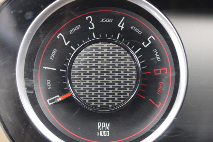 16 Challenger Scat Pack Gauge Cluster Speedometer 180mph w/ Bezel 68281040AC 80k