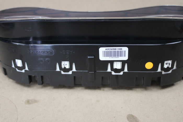 16 Challenger Scat Pack Gauge Cluster Speedometer 180mph w/ Bezel 68281040AC 80k