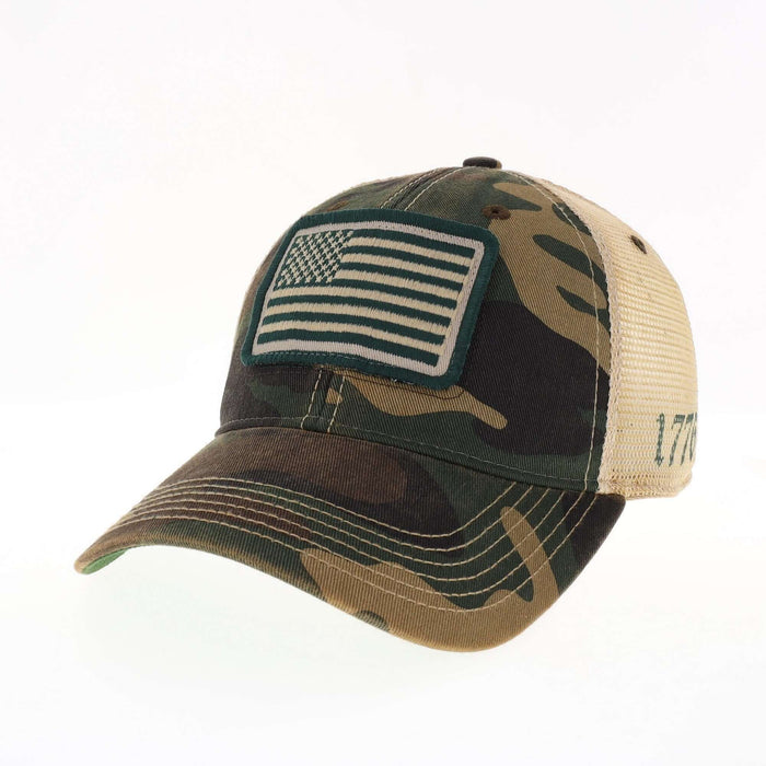 1776  Old Favorite Hat Army Green Camo - The Flag Shirt