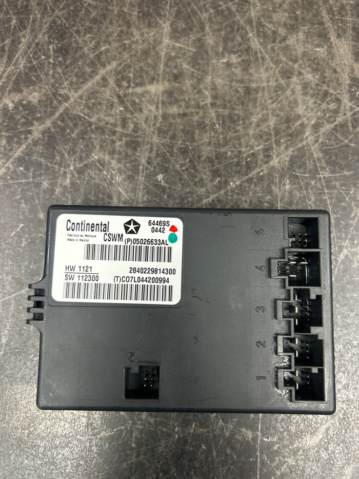 2011-2013 Grand Cherokee Durango Heated Seat Control Module 05026633AL