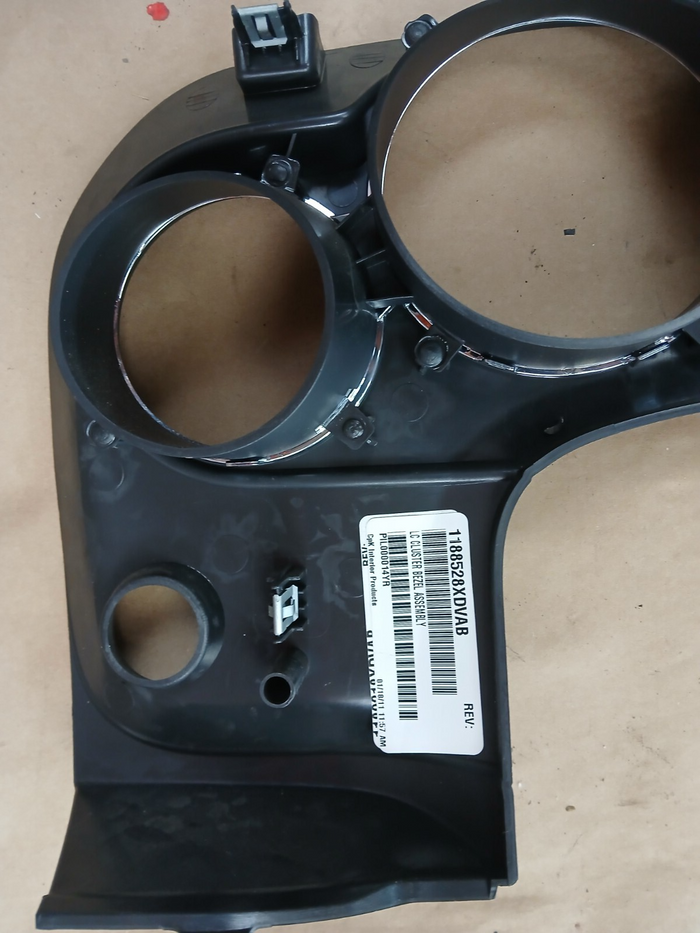 2011-2014 Dodge Challenger OEM Speedometer Gauge Cluster Dash Bezel 1188528XDVAB