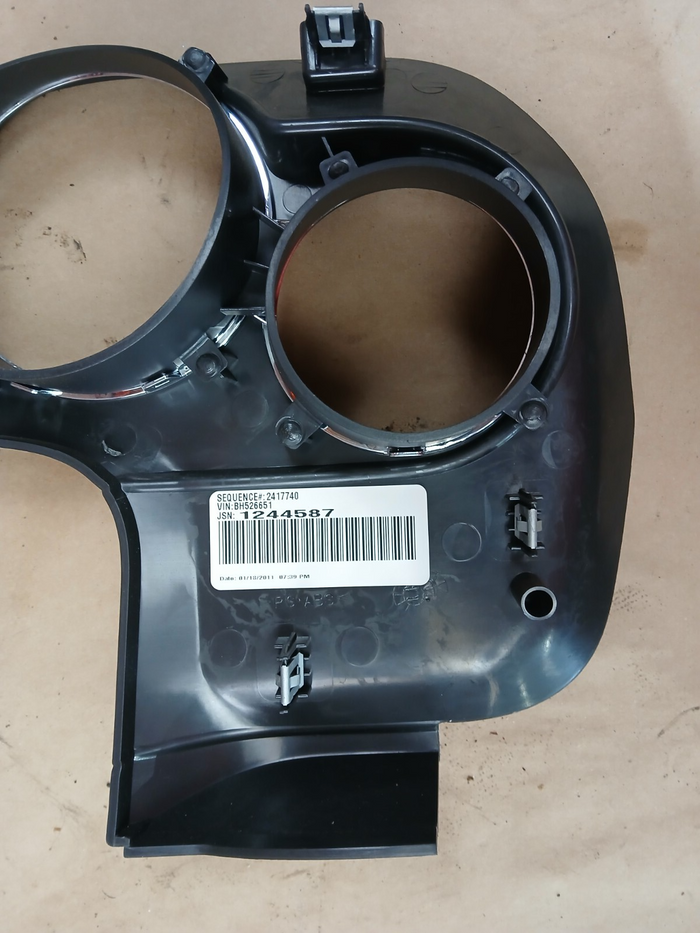 2011-2014 Dodge Challenger OEM Speedometer Gauge Cluster Dash Bezel 1188528XDVAB