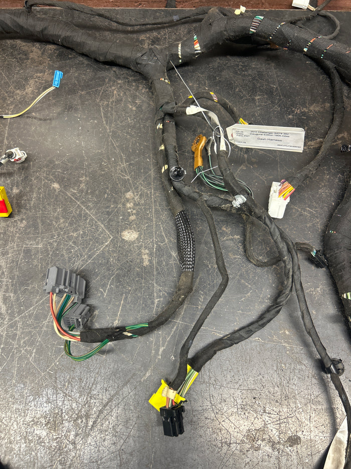 2011 DODGE CHALLENGER SRT8 INSTRUMENT PANEL DASH WIRING HARNESS OEM 68064383AC
