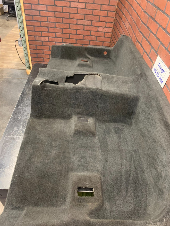 2012-2014 Dodge Challenger SRT Rear Interior Floor Carpet Black OEM 1QR29XDVAC