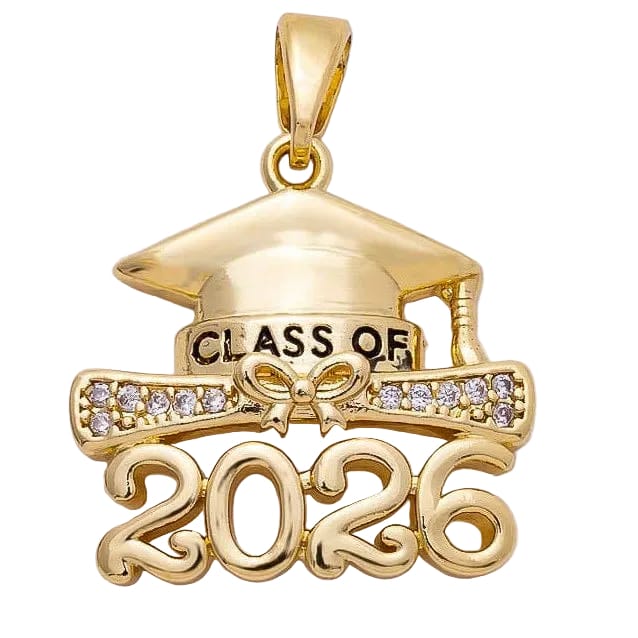 2026 Graduation Cap Charm