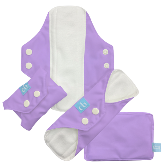 3 Feminine Pads - Lavender