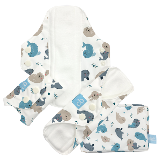 3 Feminine Pads - Seally
