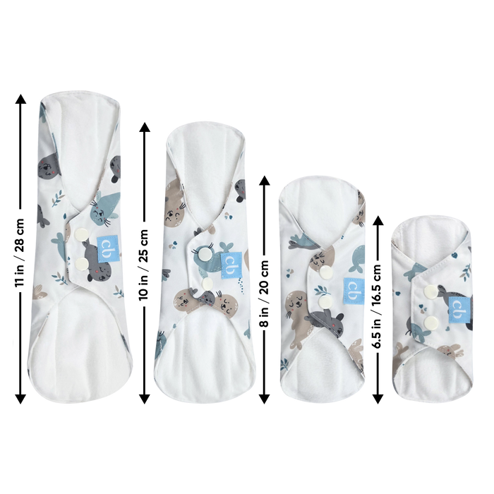 3 Feminine Pads - Seally