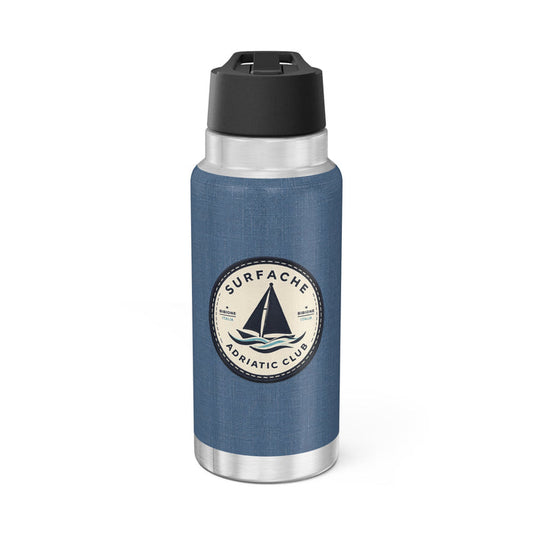 32oz Nautical Stainless Tumbler — Surfache Adriatic Club Sailboat Travel Bottle