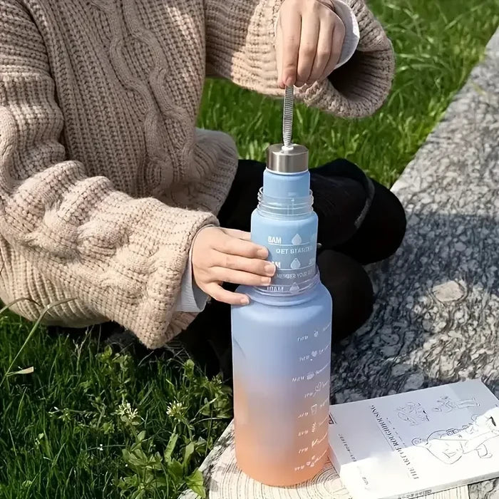 3pcs Colourful Water Bottle Set