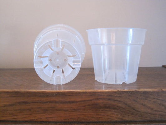4.5 inch Plastic Pot - Ravenvision Orchid Supplies