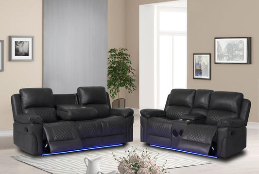 6001-GRAY RECLINER