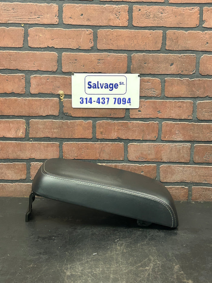 11-23 Dodge Charger Chrysler 300 Center Console Leather Black Armrest Lid OEM