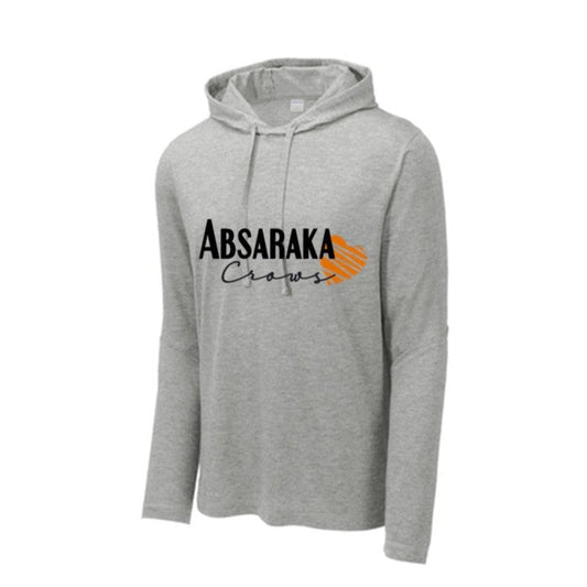Absaraka Crows - Long Sleeve Hooded Tee Adult & Ladies~