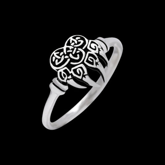 vkngjewelry Bagues Shieldmaiden Bear Claw Sterling Silver Ring