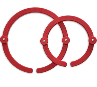 _# Bernina Gripper Ring Set One 8" & One 11" Red Ring Bernina Jeff Sewing Machine Tools Supplies Accessories