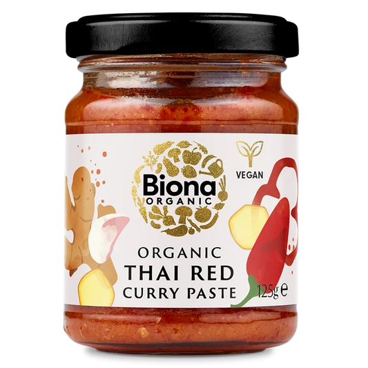 Biona Organic Thai Red Curry Paste 125g