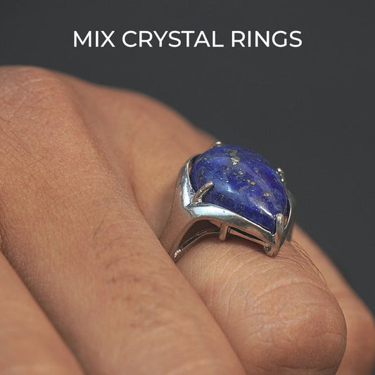 Mixed Crystal Rings