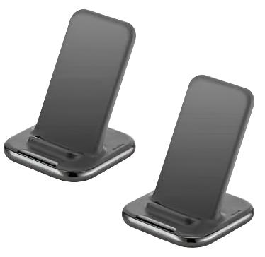 Ubio Labs Wireless Charging Stand for Mobile Phones- twin pack - Shoppers-kart.com