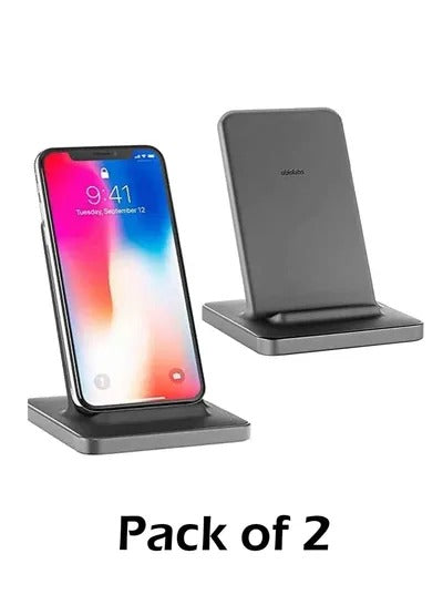 Ubio Labs Wireless Charging Stand for Mobile Phones- twin pack - Shoppers-kart.com