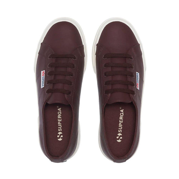Zapatilla 2740 Platform Nappa Brown Dark F Avorio