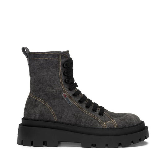 Zapatilla 3051 Alpina Apex High Black Bristol Beige Gardenia