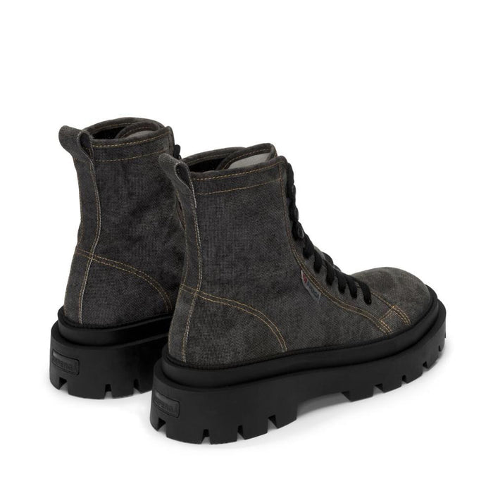 Zapatilla 3051 Alpina Apex High Black Bristol Beige Gardenia