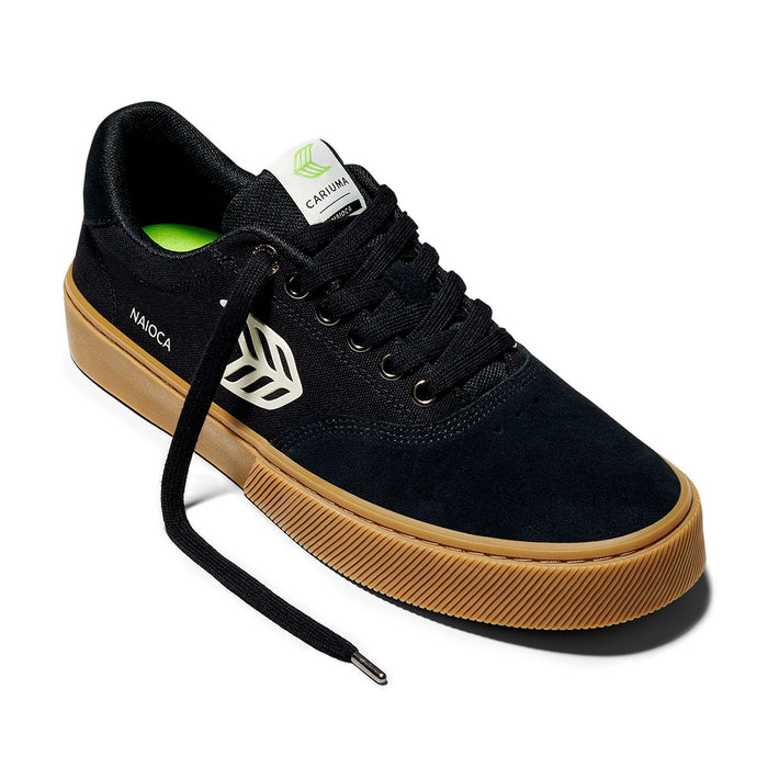 Zapatilla Cariuma Men NAIOCA PRO Suede Gum Black Ivo