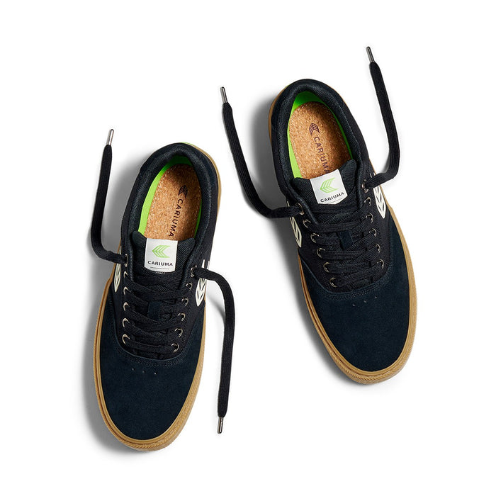 Zapatilla Cariuma Men NAIOCA PRO Suede Gum Black Ivo