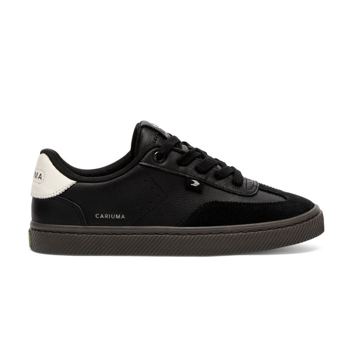 Zapatilla Cariuma Men TOCA Soft Grain Leather Tea Black