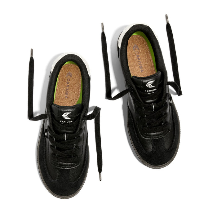 Zapatilla Cariuma Men TOCA Soft Grain Leather Tea Black
