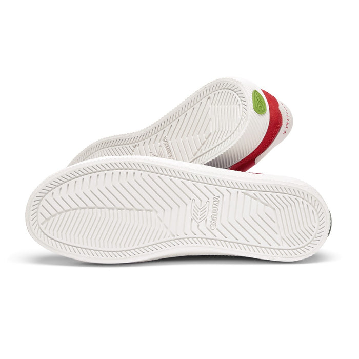 Zapatilla Cariuma Unisex OCA Nylon Suede Scarlet Red