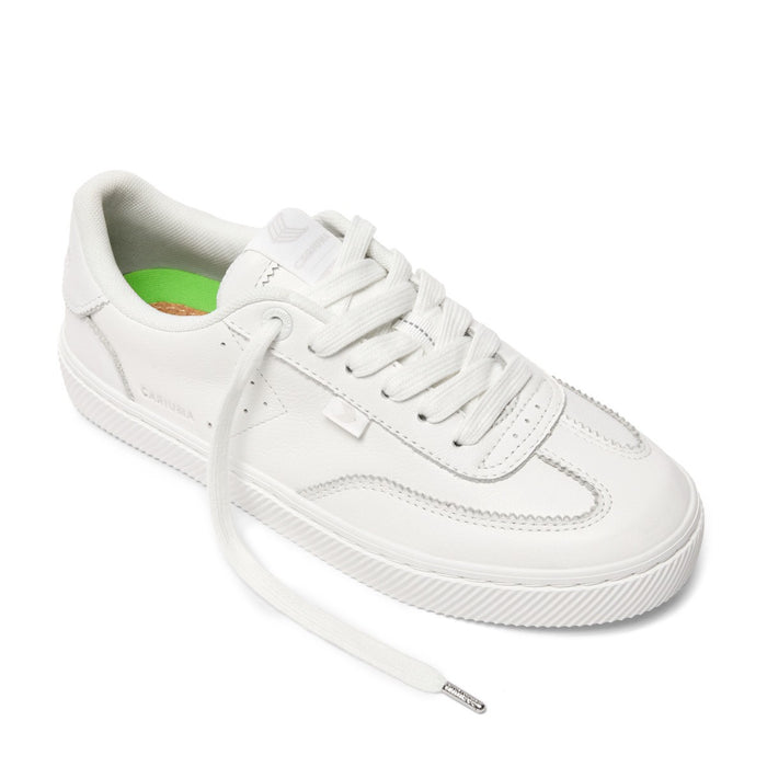 Zapatilla Cariuma Unisex TOCA Soft Grain Leather White
