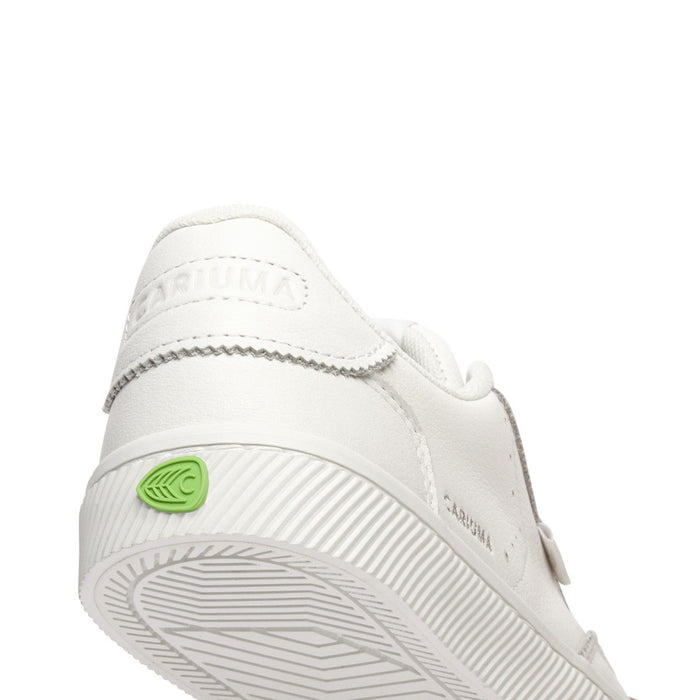 Zapatilla Cariuma Unisex TOCA Soft Grain Leather White