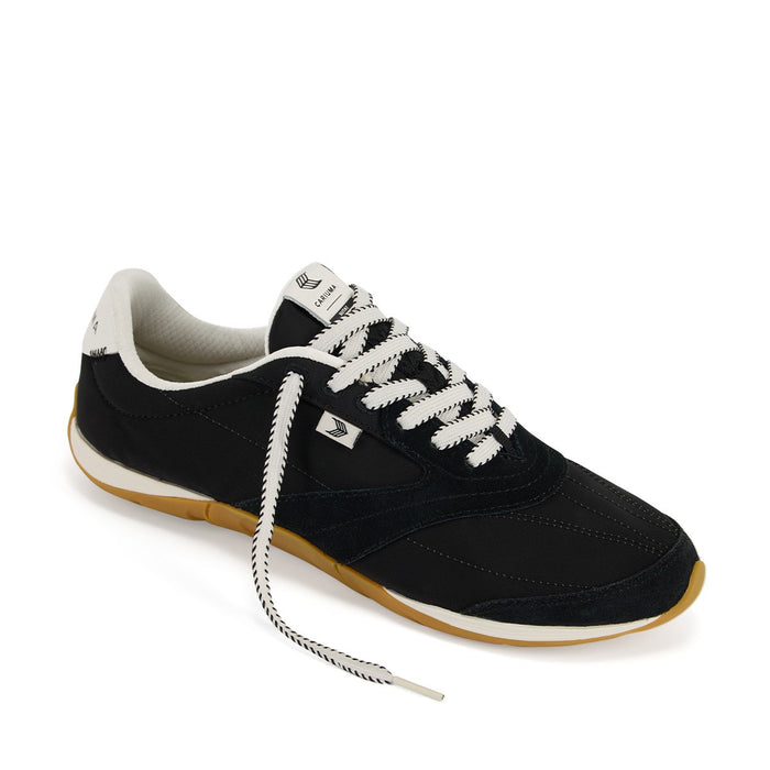 Zapatilla Cariuma Women SUTAI Nylon Suede Gum Black