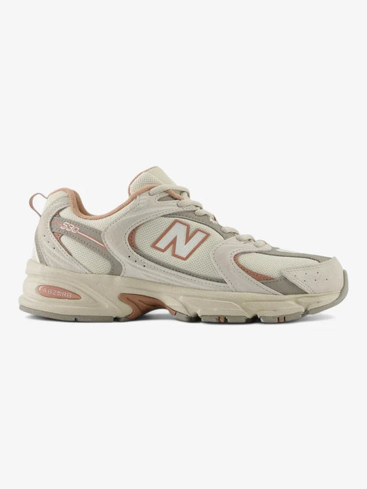Zapatillas New Balance 530 Gris Crudo Rosa