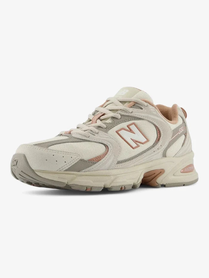 Zapatillas New Balance 530 Gris Crudo Rosa