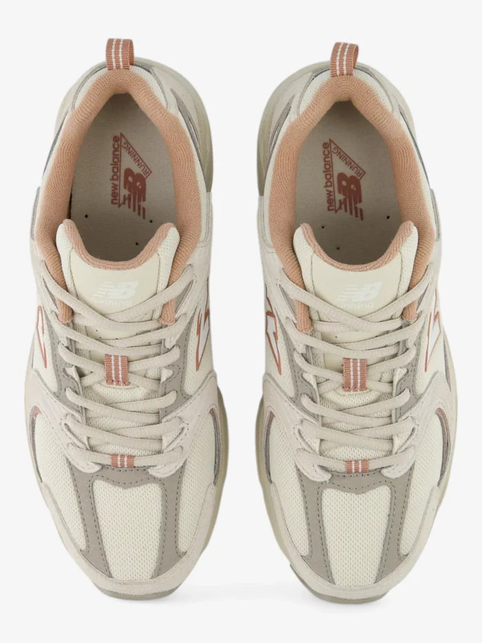 Zapatillas New Balance 530 Gris Crudo Rosa