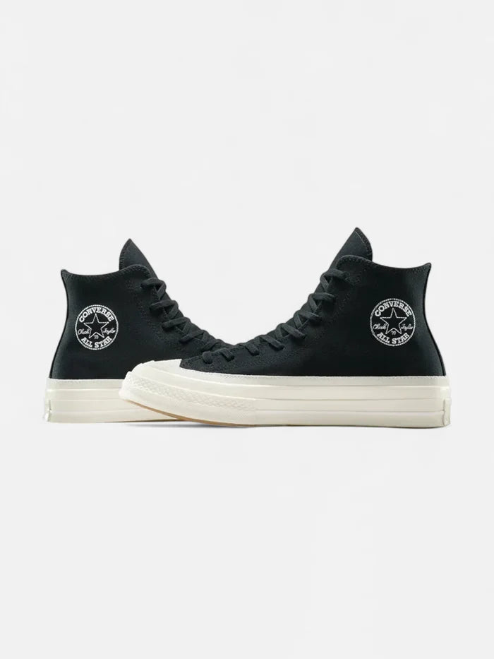 Zapatillas Converse Chuck 70 Hi Negro Crema