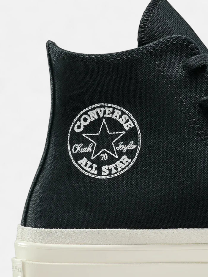 Zapatillas Converse Chuck 70 Hi Negro Crema